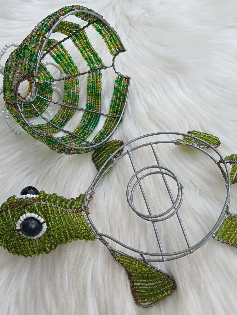 N/A vintage beaded